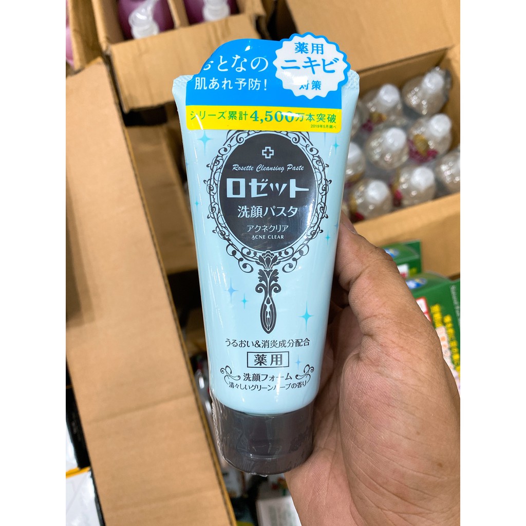 Sữa rửa mặt Rosette Cleansing Paste Nhật Bản 120g