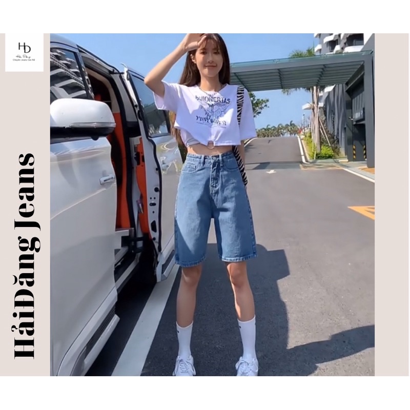 Quần ngố nữ xuông vải baggy thoáng mát cho mùa hè !