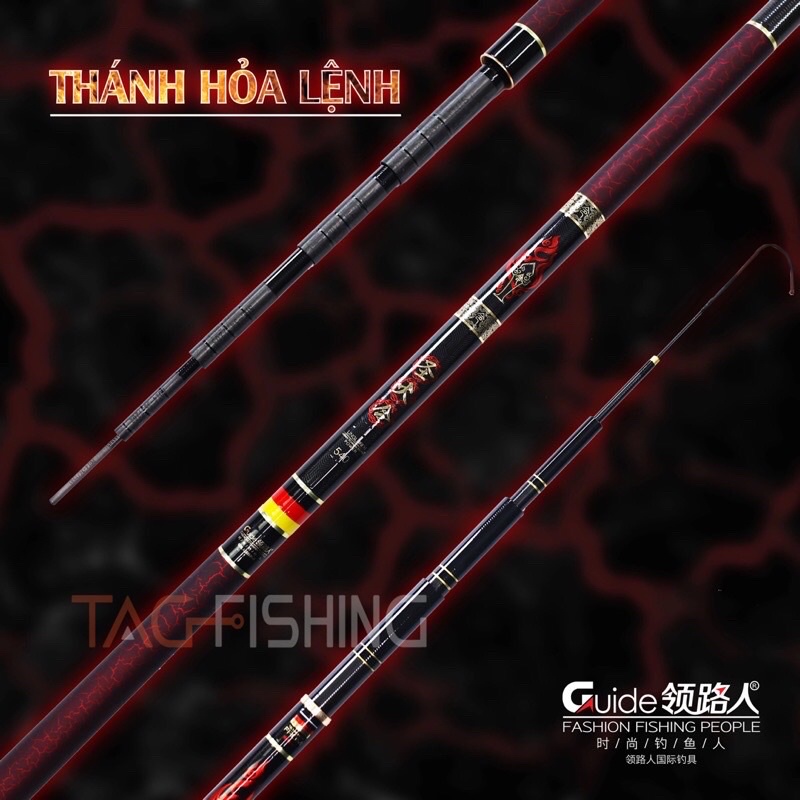 Cần Câu Đài GUIDE Thánh Hỏa Lệnh Săn Hàng 5H - 28i - Đọt ngọn 1.0mm