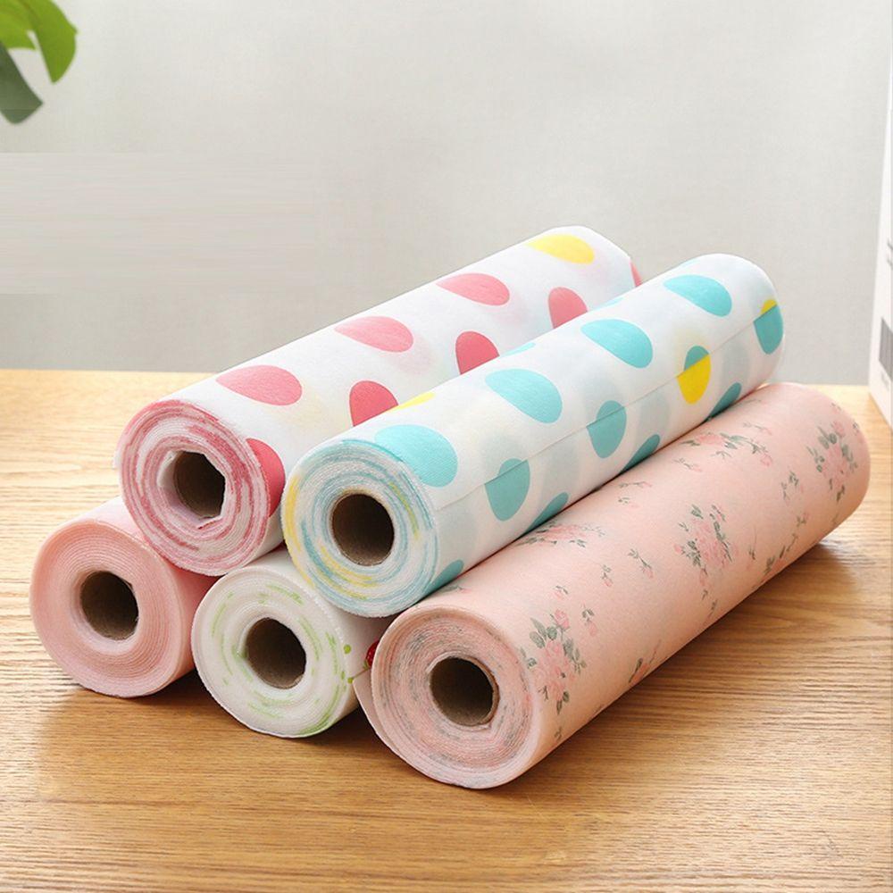 Thảm Giấy Lót Ngăn Kéo Tủ In Hoa Chống Thấm Nước / Dầu Mỡ Tiện Dụng Trang Trí Nhà Cửa