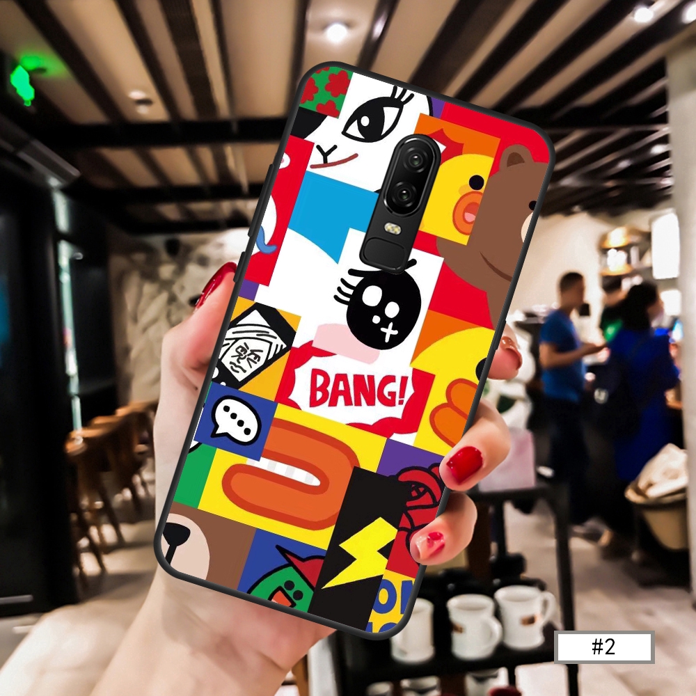 Ốp lưng điện thoại hình hoạt hình dành cho Huawei Novai 3i Y9 2019 Y9 Prime 2019 Oneplus 6 6T 1+7Pro 1+7