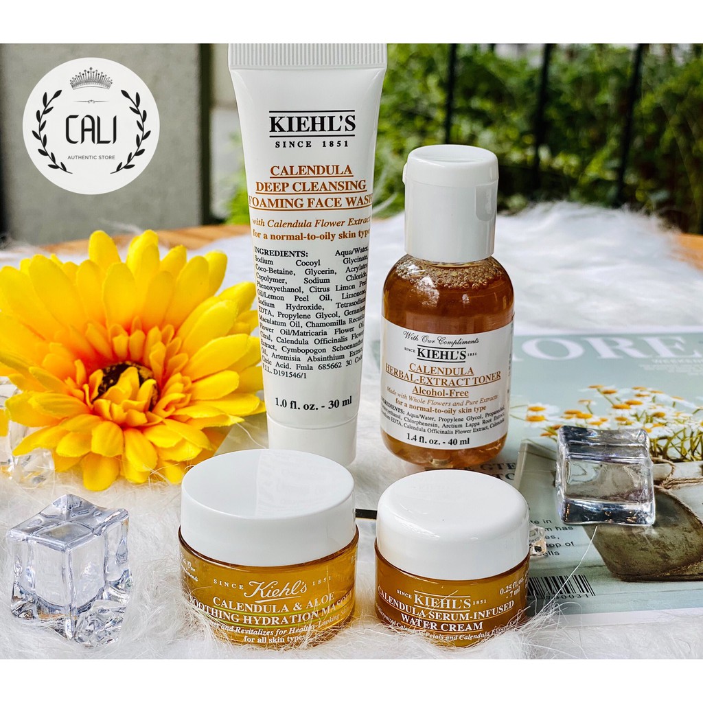 SET DƯỠNG DA 💖 FREESHIP 💋 Set dưỡng da hoa cúc Kiehls chính hãng [ Minisize ]