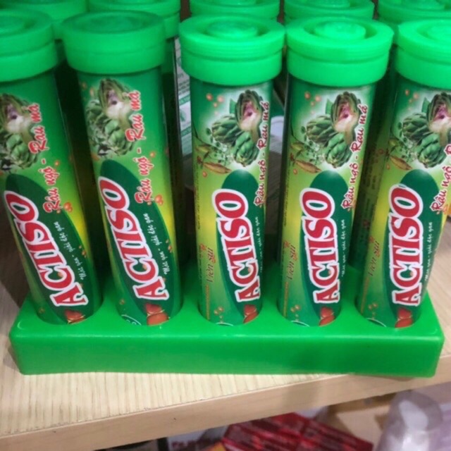 Viên sủi Actiso Râu ngô rau má