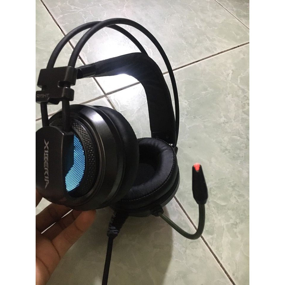 Tai nghe Xiberia V10 có Rung đèn led đẹp thay đổi âm thanh rất hay đang sử dụng tốt - Máy tính Hiệp Phát