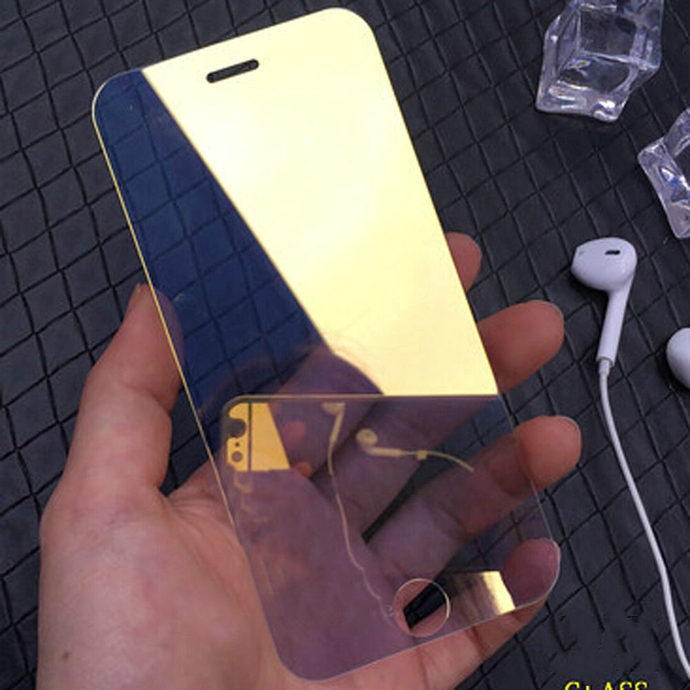 Kính cường lực tráng gương bảo vệ màn hình iPhone 7 6 Plus