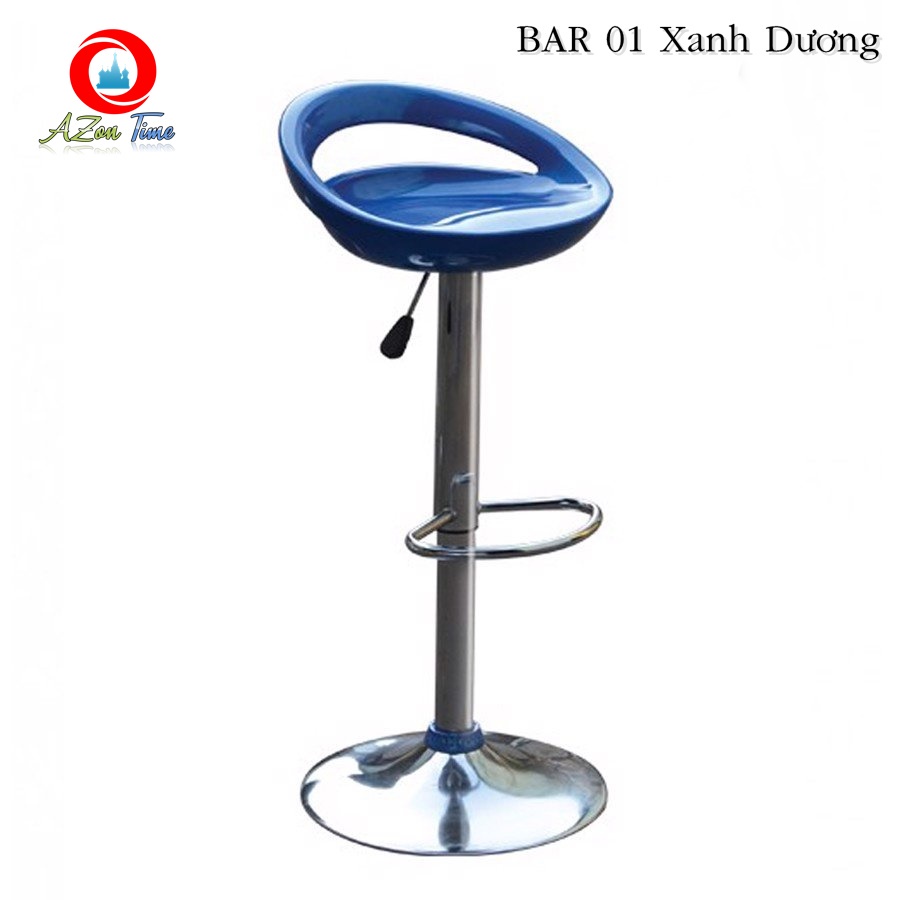 [FreeShip] Ghế Quầy Bar-01 (37x37x88) Ghế Lễ Tân, Makup, Trang Điểm Hàng Xuất Khẩu Nội Thất Gỗ AZON TIME