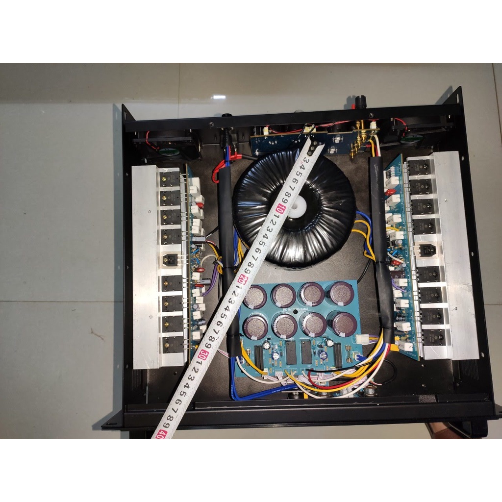 Đẩy công suất JA 36 hãng PK acoustic, 36 sò, nguồn xuyến đồng. 8 tụ lọc, 2200W, chất lượng cao, mạnh mẽ.