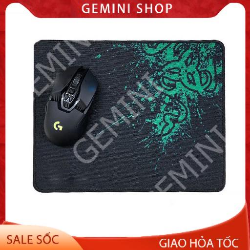 Bàn di chuột Lc25 20 x 25 cm Lót chuột chuyên game Pad chuột khâu viền chắc chắn bền đẹp Gemini Shop