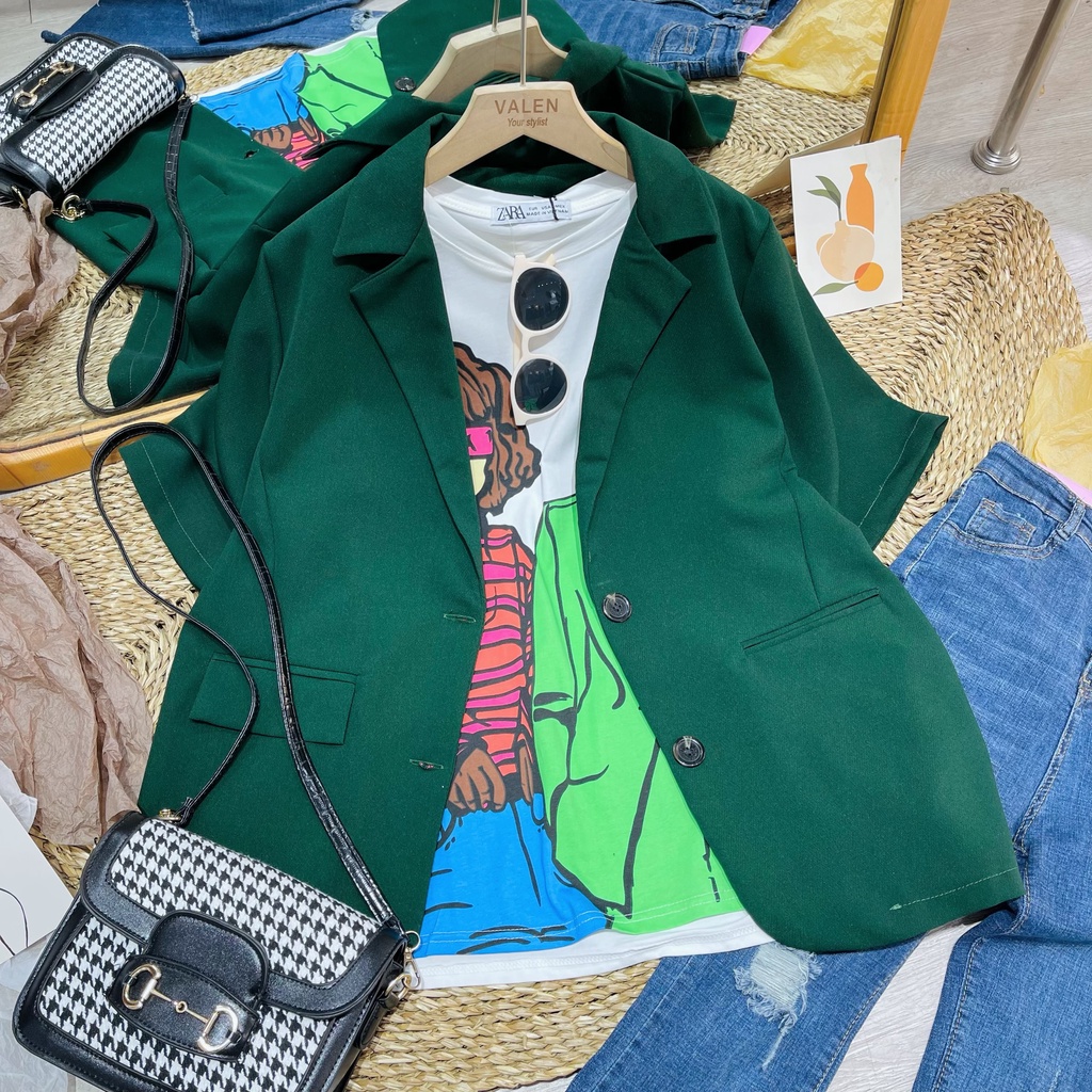 Áo Blazer cộc tay (5385)