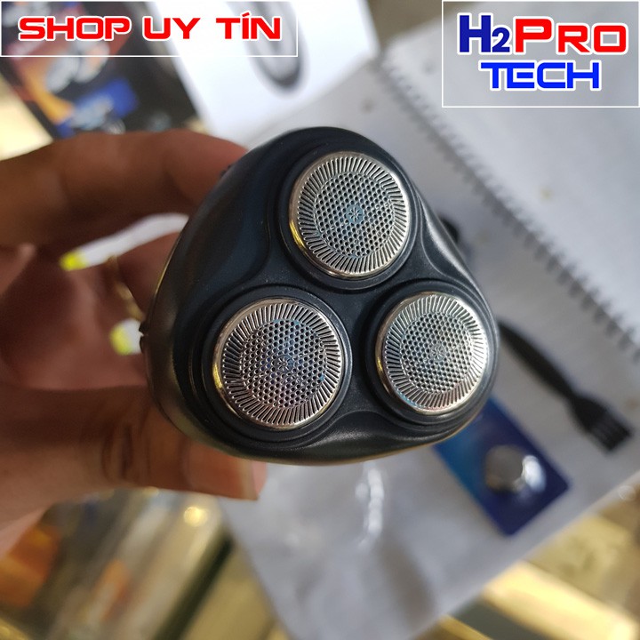 Máy cạo râu 3 lưỡi Daling DL-9003A 2021 H2Pro đa năng 2 trong 1 cạo râu-cạo viền sạch-êm-thoải mái