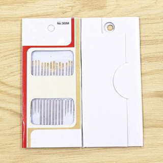 Vỉ 16 kim khâu tay đầu vàng loại tốt