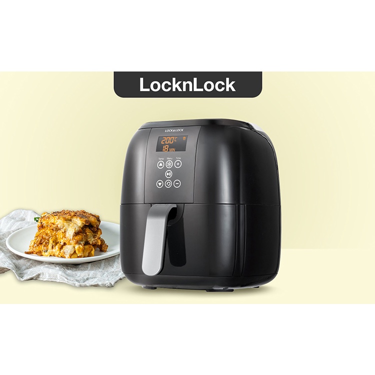 Nồi Chiên Không Dầu Điện Tử Lock&amp;Lock ECF-300B (3 lít)