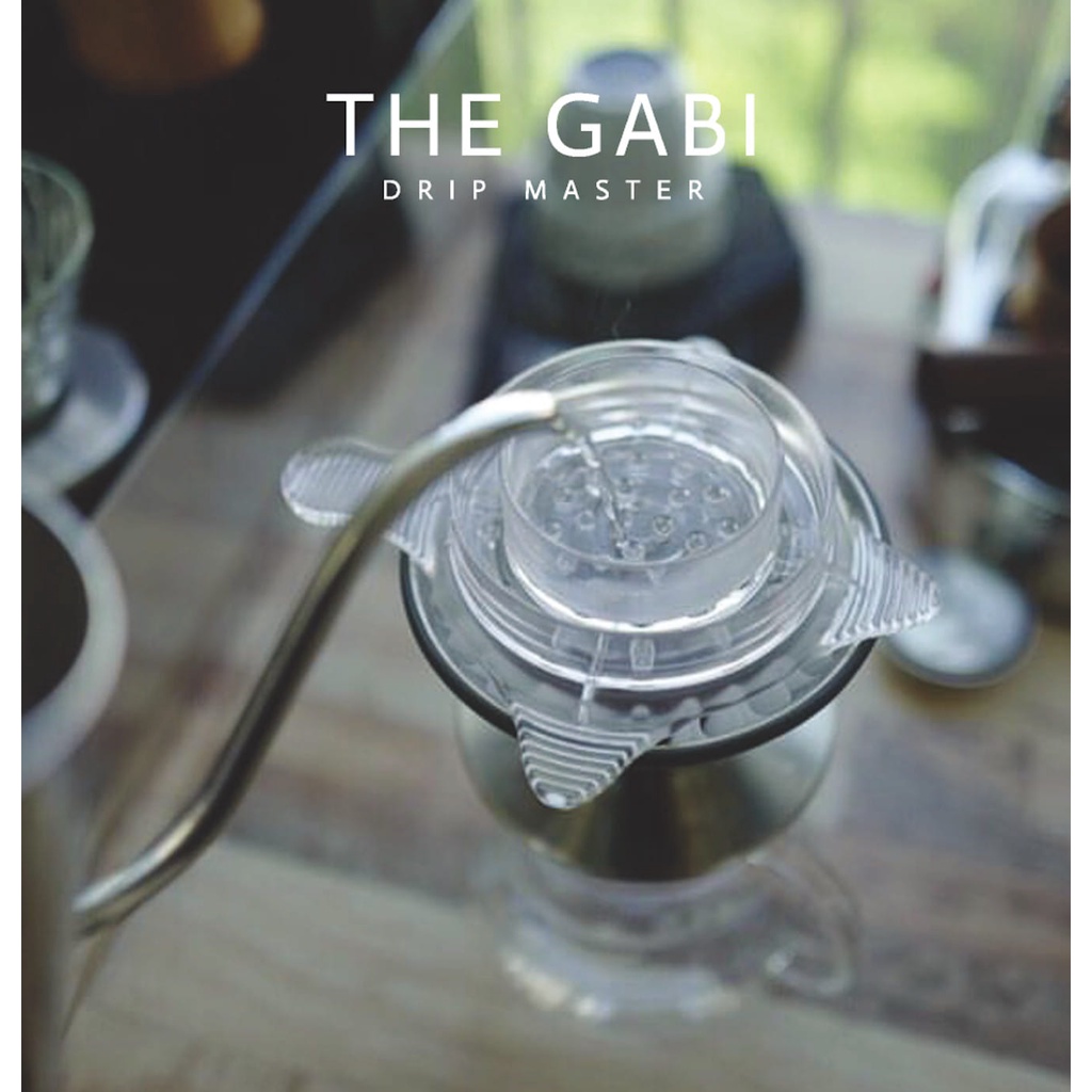 Phễu pha cà phê tự động The Gabi Drip Master kèm giấy lọc pour over dễ thao tác tại nhà