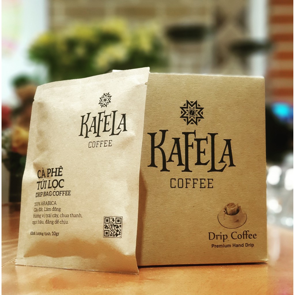 [100% Arabica] - Cà phê phin giấy túi lọc Kafela Drip Coffee | BigBuy360 - bigbuy360.vn