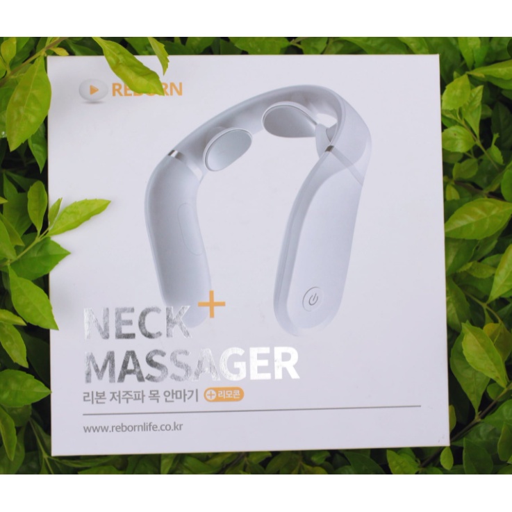 Máy massage cổ REBORN chính hãng Hàn Quốc Máy massage xung điện Mát xa cổ thiết kế gọn nhẹ BH 12 tháng