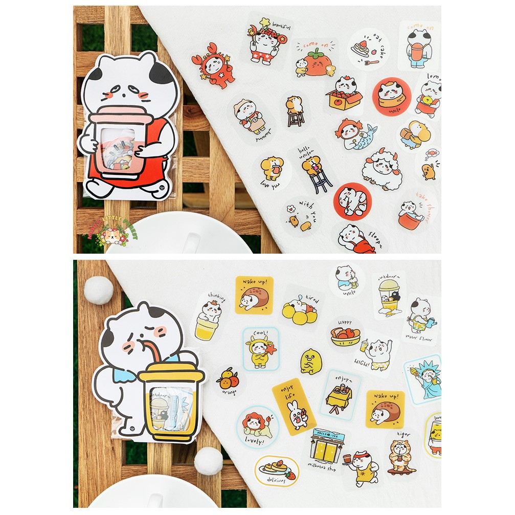 STICKER MÈO SLEEPY CAT | MST252