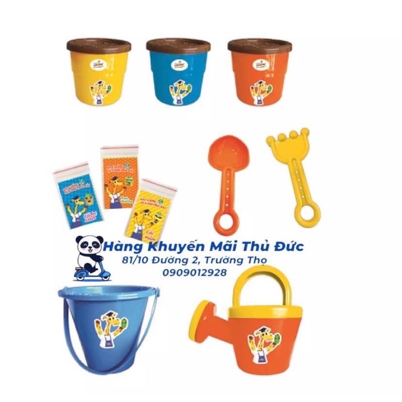 Bộ trồng cây cho bé hạt giống thật