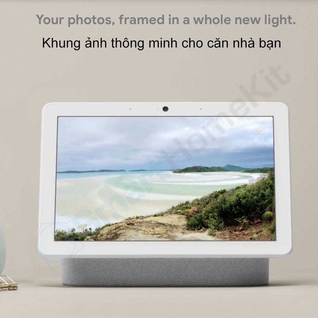 Google Nest Hub Max - màn hình điều khiển 10' full HD 1280x800p dành cho nhà thông minh Google Home