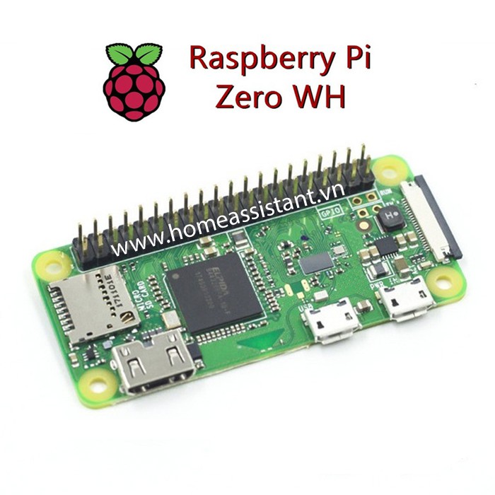 Máy Tính Nhúng Raspberry Pi Zero WH (Wifi, Bluetooth)