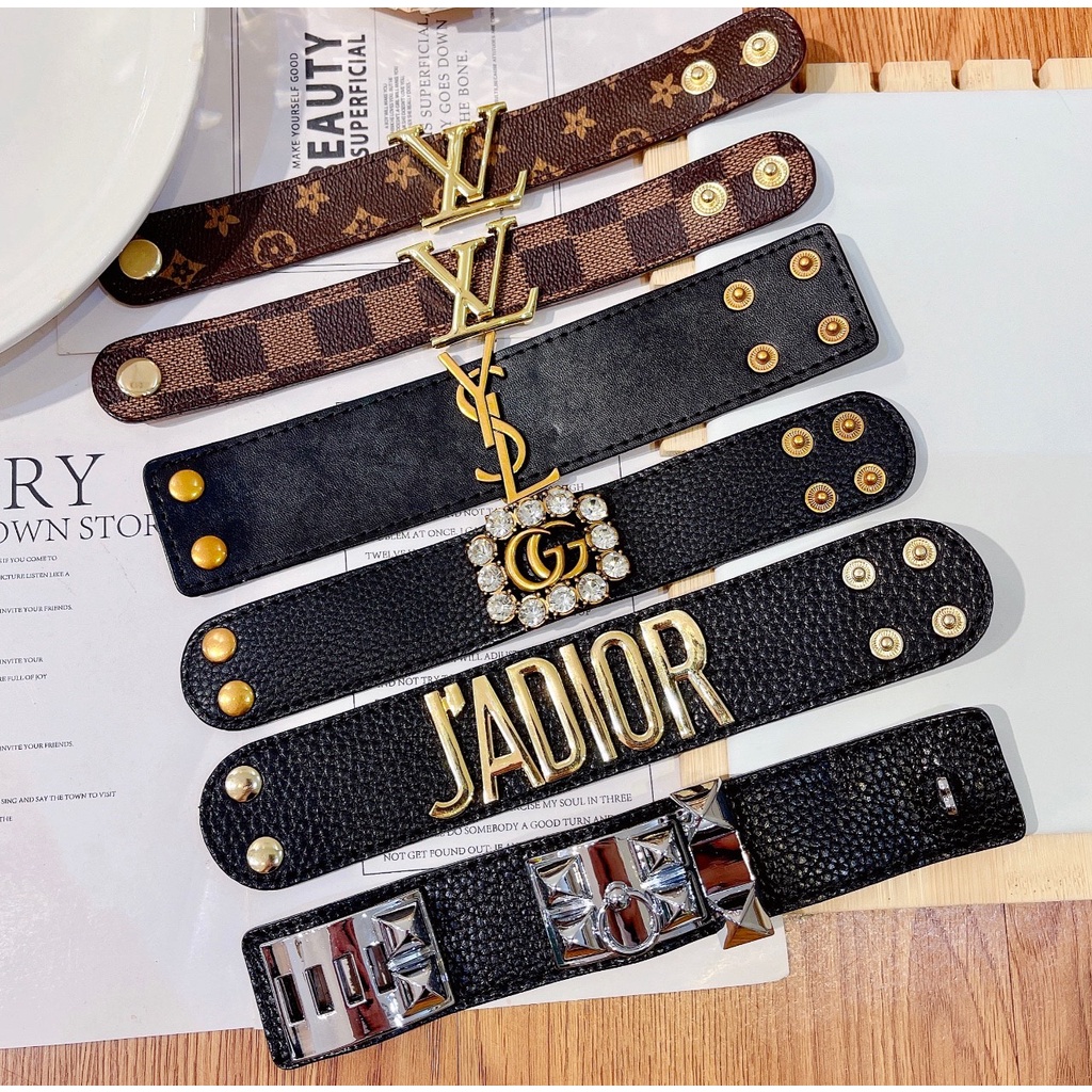 Vòng Tay Da Bản To Cao Cấp - MS01