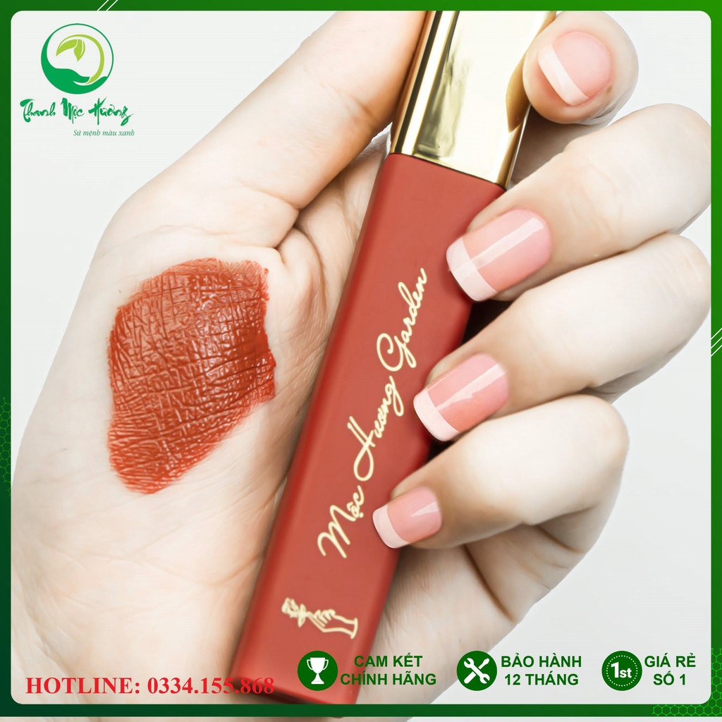 Son Kem Lì Mộc Hương Garden Thanh Mộc Hương 100% Hoa Hồng Hữu Cơ