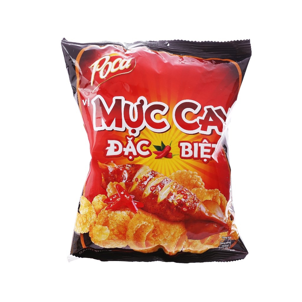 Snack vị mực cay đặc biệt Poca gói 35g