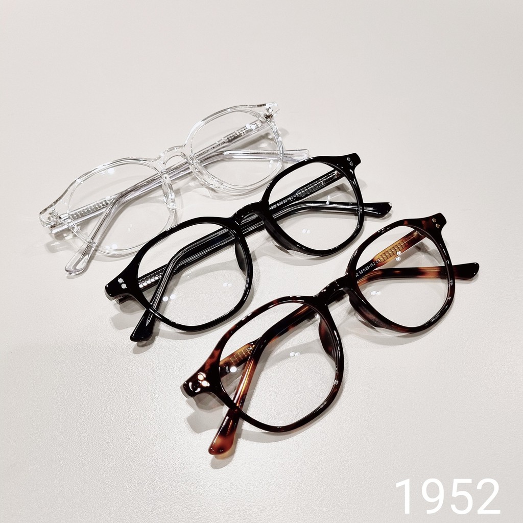 Gọng kính nam nữ LILYEYEWEAR mắt vuông bo tròn dày dặn chắc chắn màu sắc thời trang 1952 | BigBuy360 - bigbuy360.vn