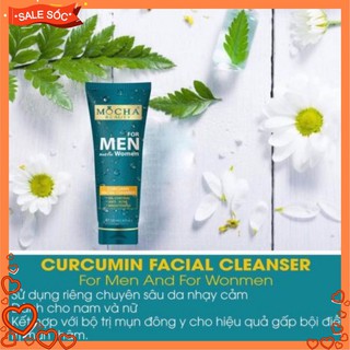 Sữa rửa mặt nghệ nano Mocha chính hãng