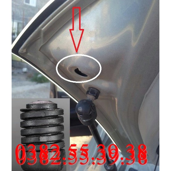NÚT GIẢM CHẤN CỐP HẬU VÀ NẮP CAPO CÁC DÒNG XE KIA HUYNDAI (SL 01)