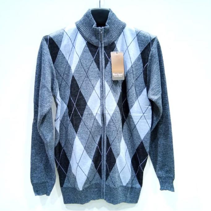 Áo Sweater Dệt Kim Phối Khóa Kéo In Hình Mario Zegnoti Cá Tính Cho Nam (Z6) | BigBuy360 - bigbuy360.vn