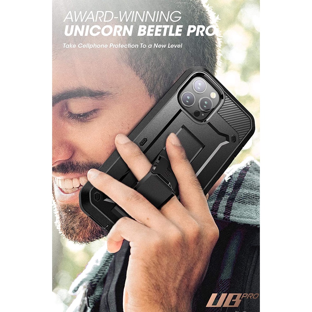 Ốp lưng SUPCASE Unicorn Beetle Pro Series cho iPhone 12 Pro Max 2020 Phát hành 6,7 Inch Tích hợp bảo vệ màn hình Vỏ bọc toàn thân chắc chắn