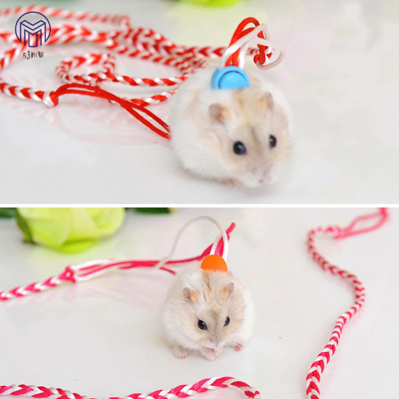 Dây đeo cổ cho chuột hamster/ thỏ có thể điều chỉnh bằng vải dệt