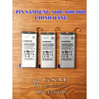 Pin zin samsung a600 /j600 /j800 chính hãng bóc máy