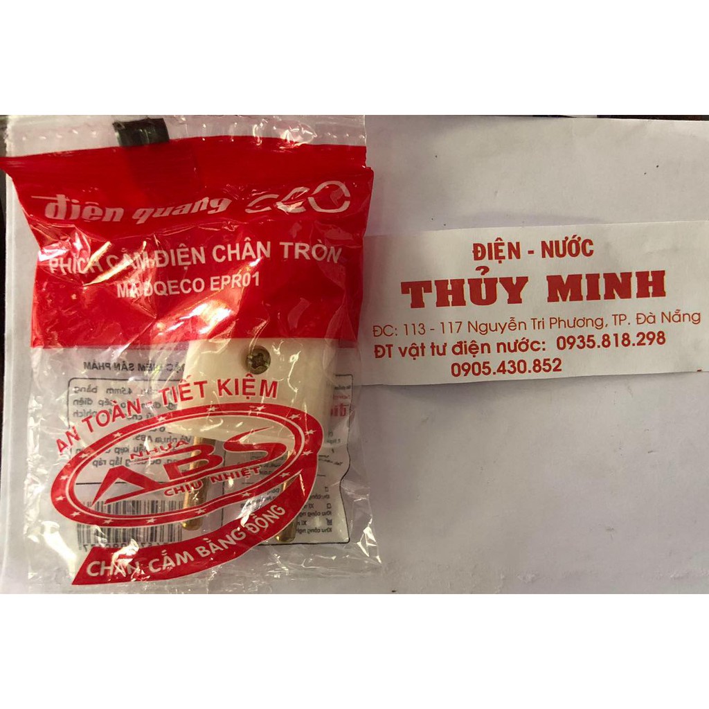Phích cắm điện chân tròn