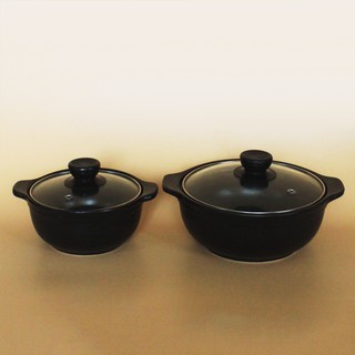 Nồi đất kho cá - Nồi sứ nắp kiếng NodaCook tính năng chịu nhiệt