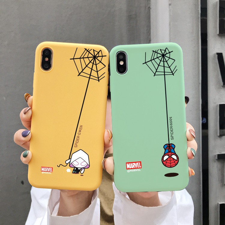 Ốp iphone - Ốp lưng Người nhện Marvel 6/6plus/6s/6s plus/6/7/7plus/8/8plus/x/xs/xs max a261 | WebRaoVat - webraovat.net.vn