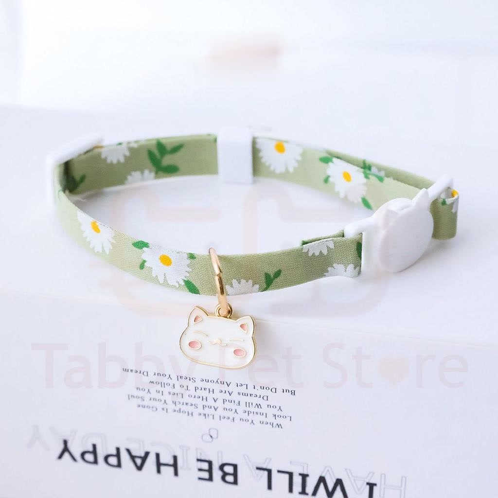 Vòng Cổ Cho Mèo Chó Thú Cưng Có Chuông Lục Lạc Hình Cute Cao cấp Giá Rẻ - Trúc Hạ Petshop