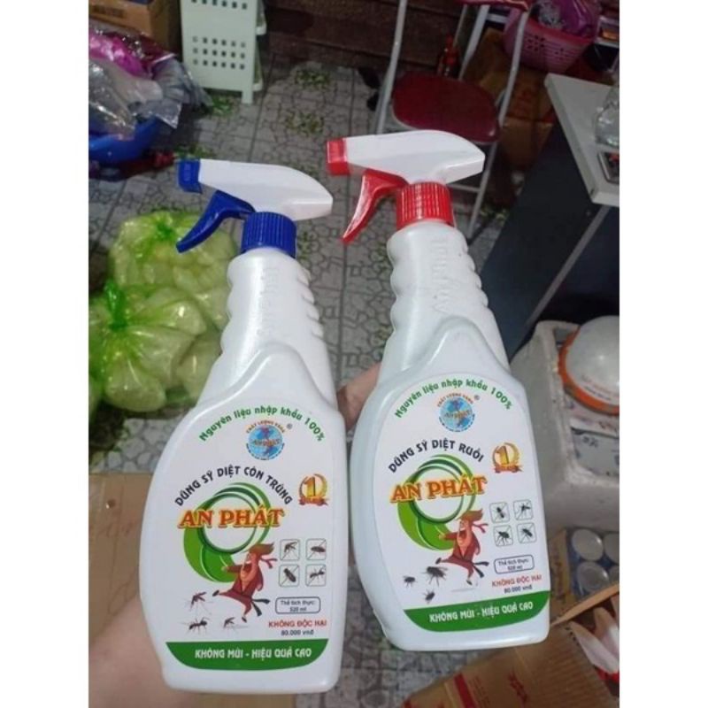 Dũng sĩ diệt ruồi AN PHÁT.phun. xịt trong nhà