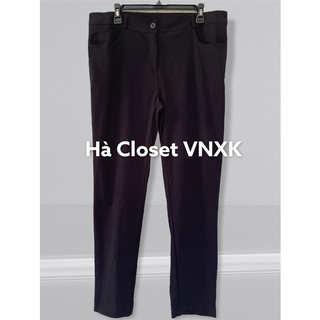 Quần đen kaki thun big sz xuất dư