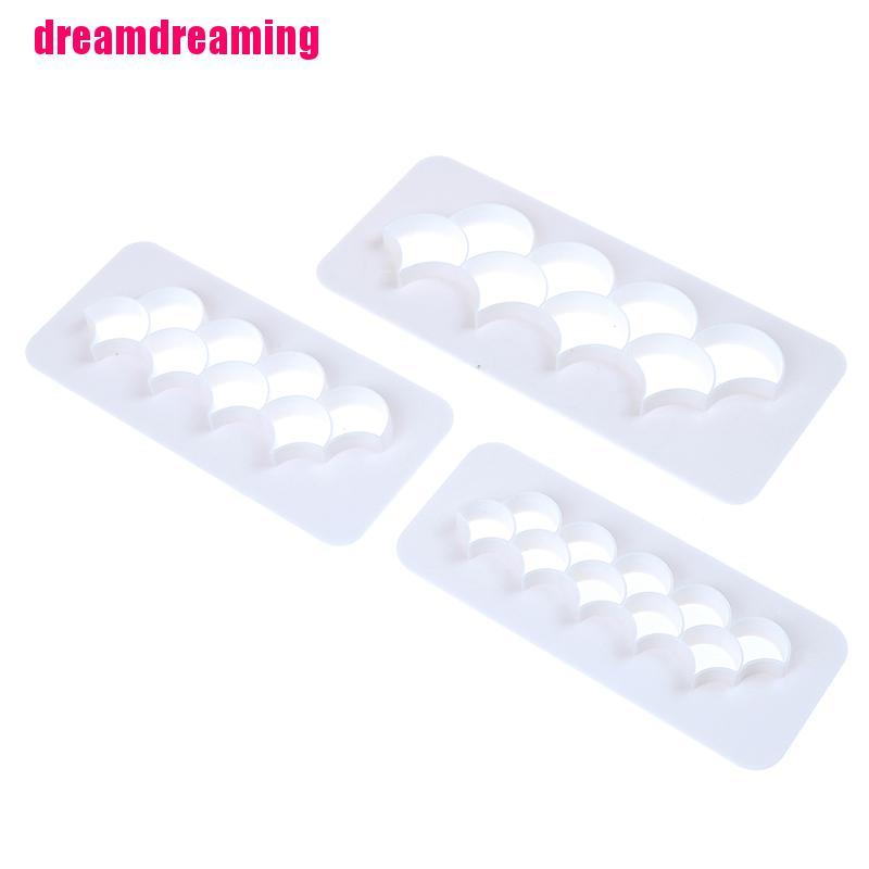 Bộ 3 Khuôn Hình Vảy Cá Dùng Trang Trí