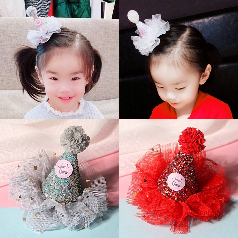 Kẹp tóc hình ngôi sao lấp lánh dành cho em bé
