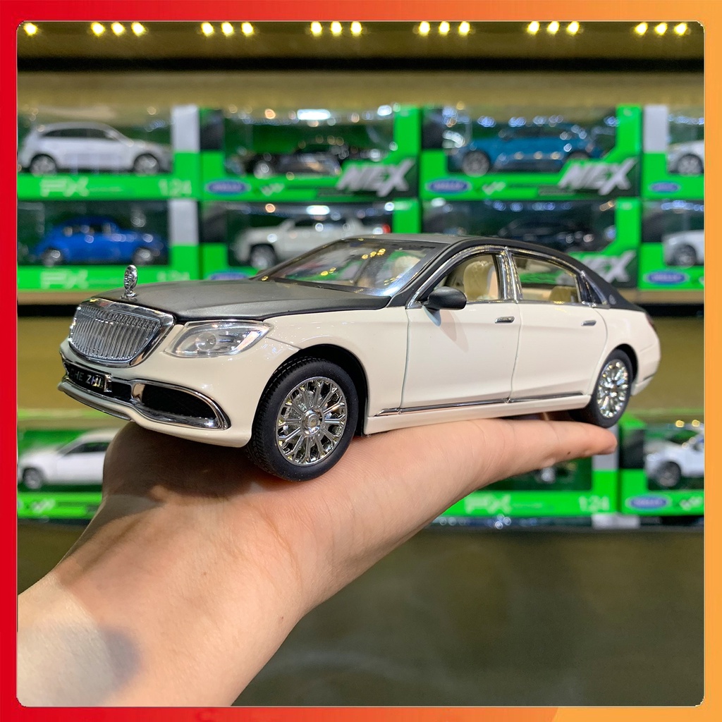 Xe mô hình Mercedes Benz Maybach S600 tỉ lệ 1:24 CHEZHI