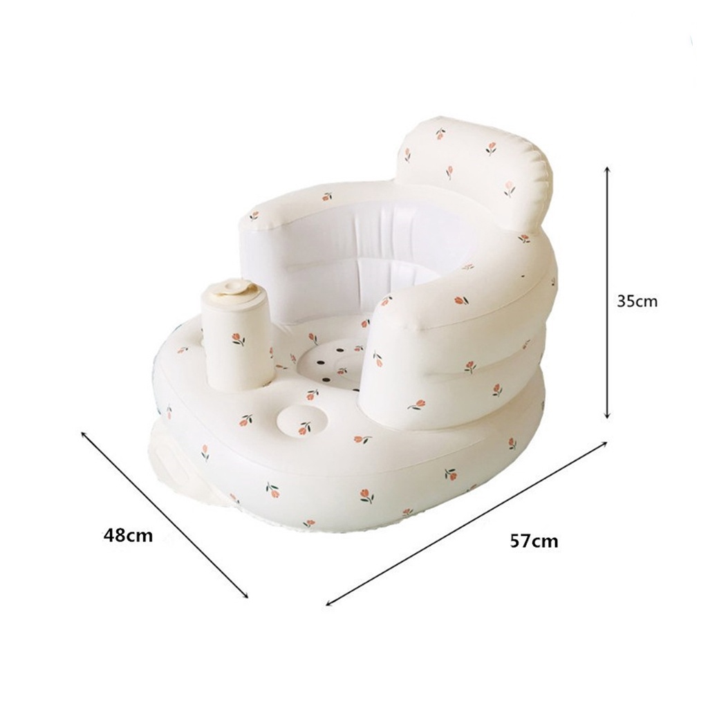 Ghế hơi tập ngồi cho bé cao cấp phong cách Hàn Quốc, phù hợp cho bé từ 4 tháng tuổi