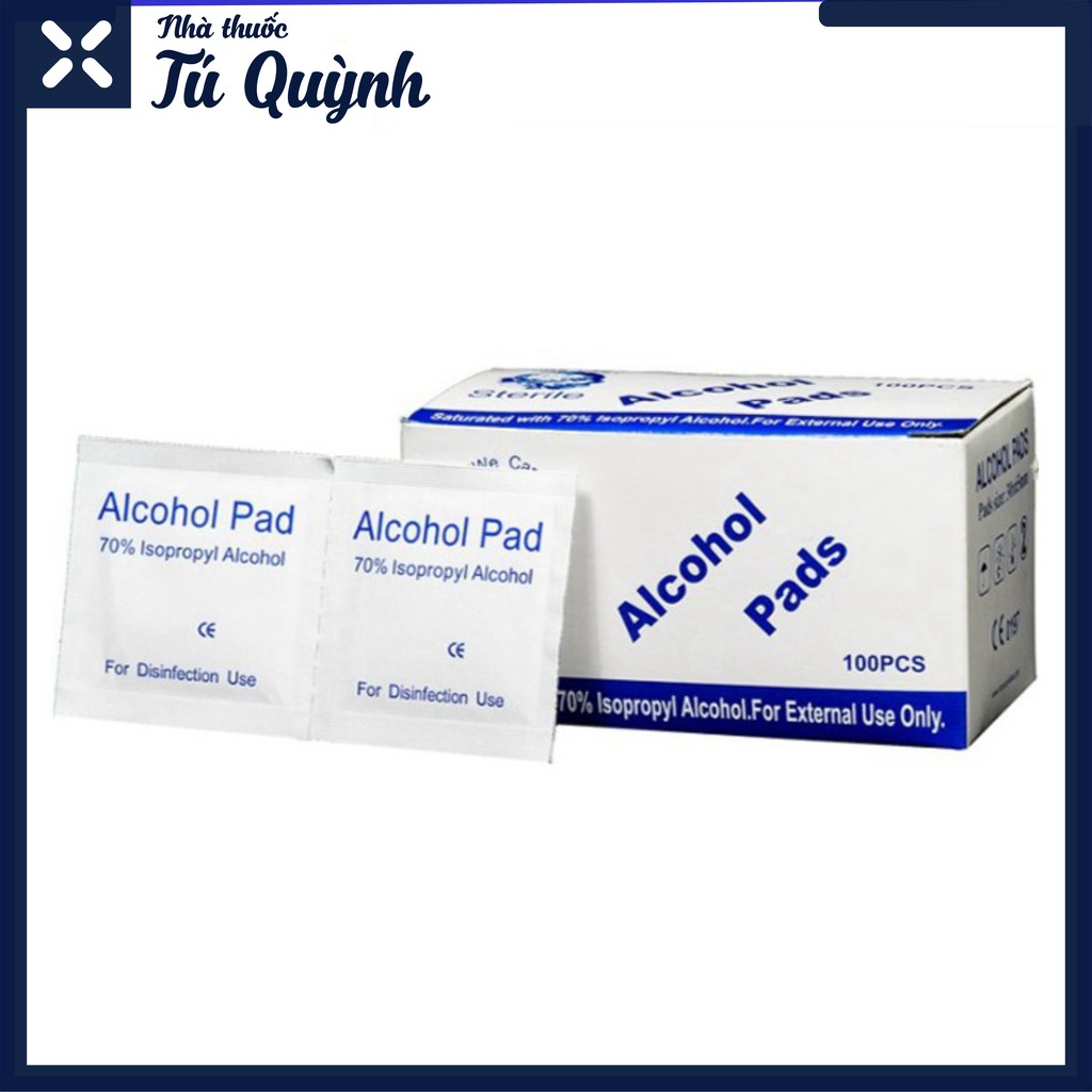 »» Bông tẩm cồn tiệt trùng (alcohol pads)