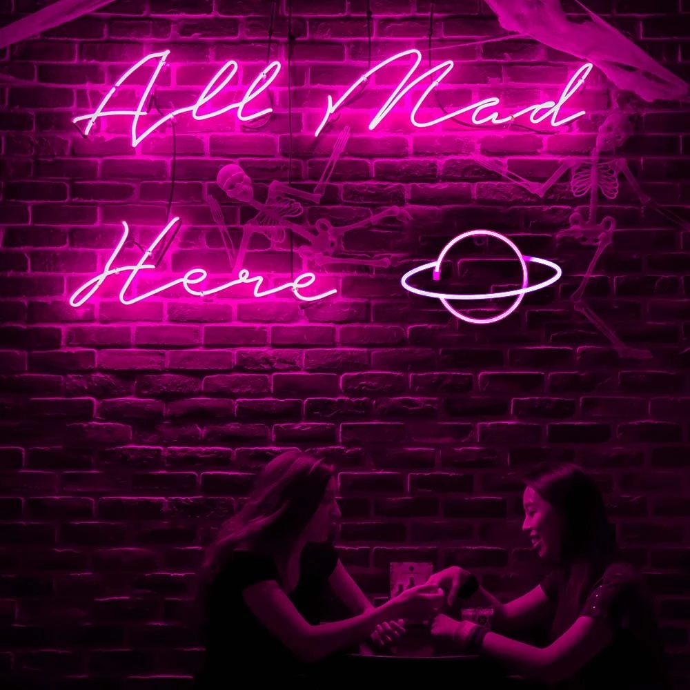 Đèn Led Neon Tạo Hình Hành Tinh Trang Trí Sinh Động