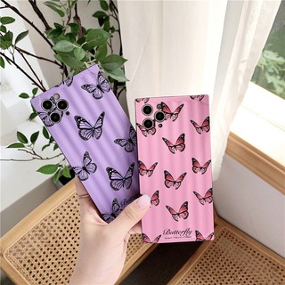 Ốp Điện Thoại Hình Bướm Xinh Xắn Cho Iphone 7 8 Plus / Xs Max / Xr / 11pro