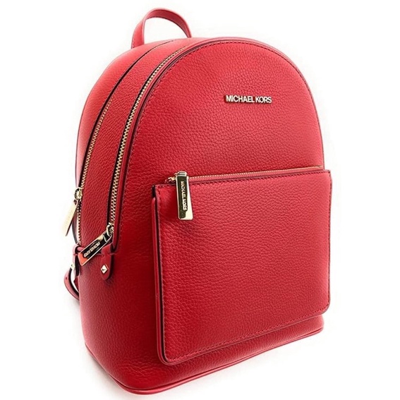 MICHAEL Michael Kors Adina Medium Pebbled Leather Backpack