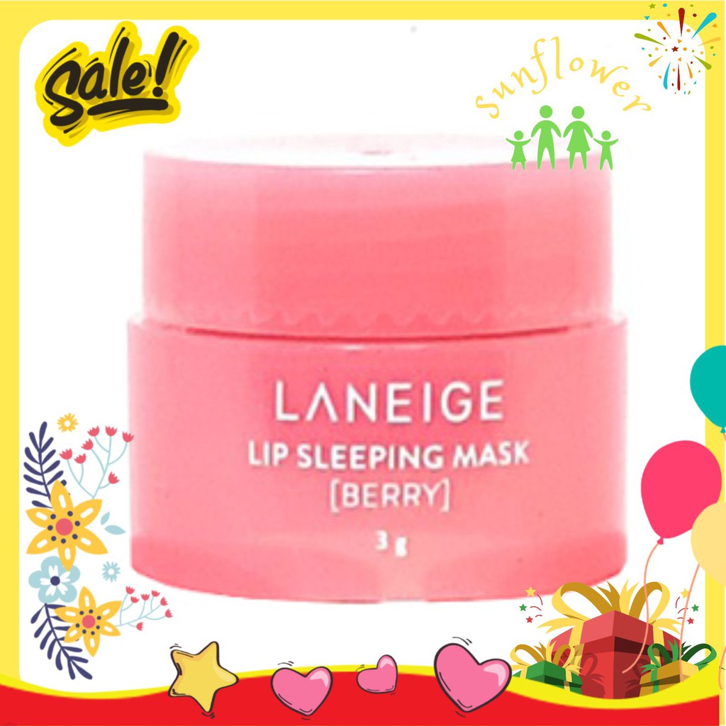 Mặt nạ môi Laneige Lip Sleeping Mask 3g Hàn Quốc