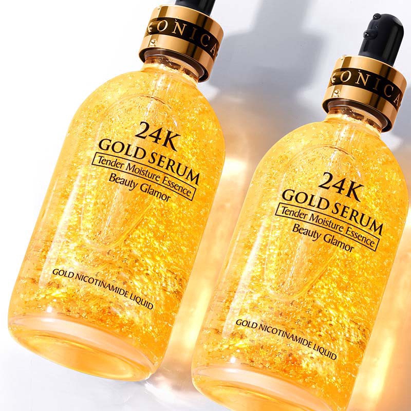 【30ml】24K gold essence liquid moisturizing pores shrink non-greasy skincare cosmetics face oil | BigBuy360 - bigbuy360.vn