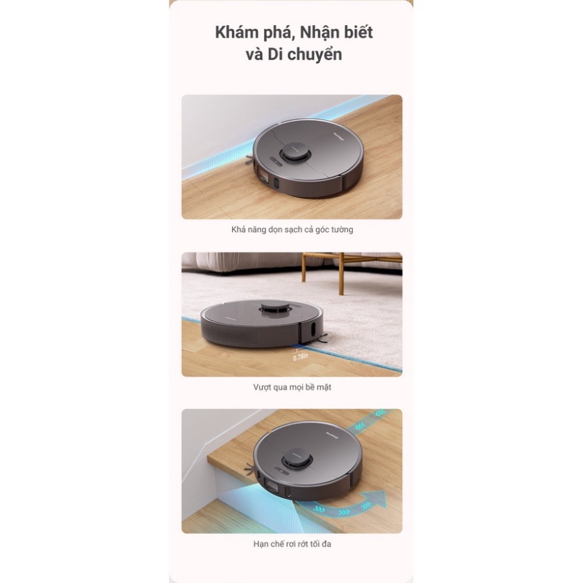 Xiaomi Dreame Bot Z10 Pro Robot Hút Bụi Lau Nhà Lực hút 4000 Pa - Bản Quốc Tế
